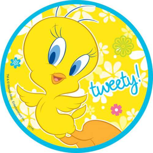 Tweety Bird Edible Icing Image - Click Image to Close